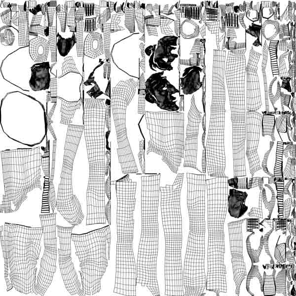 Texture bake with ambient occlusion.