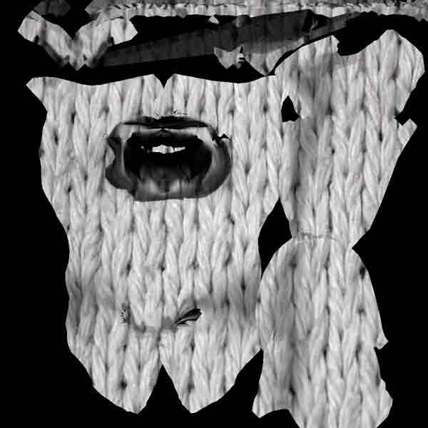 Cloth texture comparison in viewport.