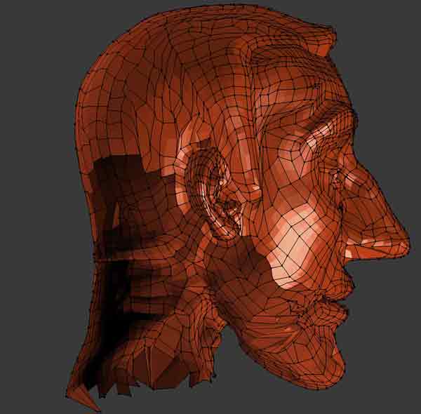 Topology adjustments on Petrushka's legs.